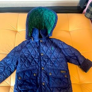 Navy blue puffer Ralph Lauren 2t